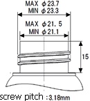 bottle mouth size
